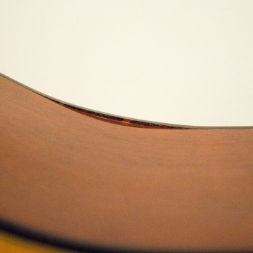 side of guitar before fix